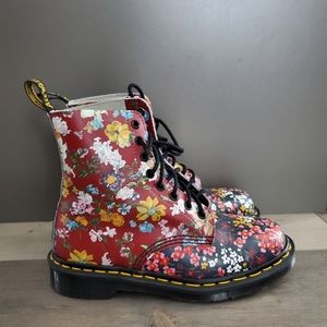 Dr Martens 1460 Retro Floral Boots